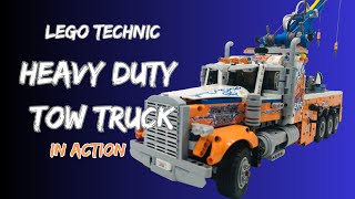 Lego Techinc Heavy Duty Tow Truck [upl. by Inuat]