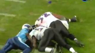 2008 Ravens  Titans AFC Divisional Highlights [upl. by Broddie]