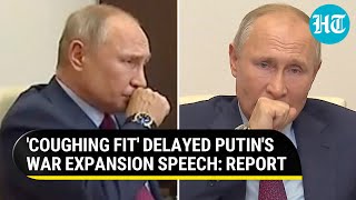 Putins coughing fits chest pain delays TV address Doctors called in I Details Here [upl. by Ninnette]