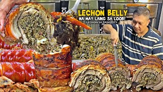 SPICY LECHON BELLY na may quotLAING sa LOOBquot na Nakatago sa Pasig UNIQUE ang VERSION ng LECHON dito [upl. by Mik]