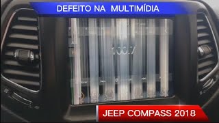 Defeito na multimídia Jeep Compass 2018 dica trocar por multimídia nova Android [upl. by Solomon573]