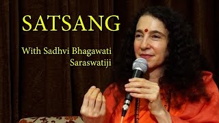 Divine Satsang with Sadhvi Bhagwati Saraswatiji  Saying yes to Neti Neti [upl. by Eggleston924]