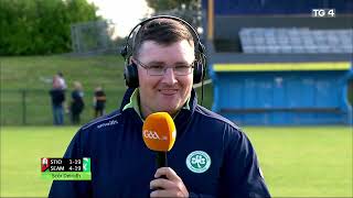 SHAMROCKS HEAD HONCHO JIM MEAGHER BALLYHALE SHAMROCKS V JAMES STEPHENS 2024 KILKENNY HURLING [upl. by Dnomal]