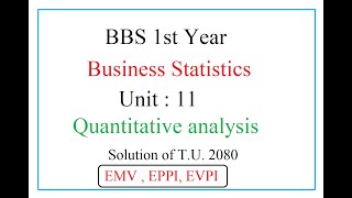 BBS 1st  Business Statistics [upl. by Cari243]