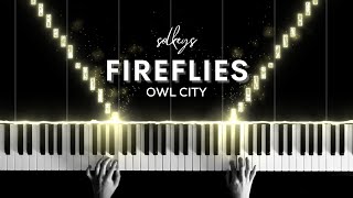 Fireflies  Owl City Piano Cover  Sheets [upl. by Burget379]