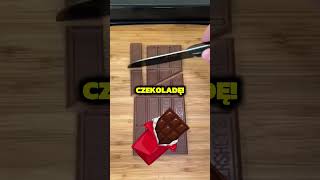 MAGICZNY TRIK Z CZEKOLADĄ 🤯🍫 [upl. by Atiekal]