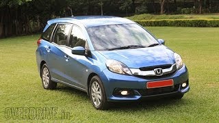 2014 Honda Mobilio  First Drive Review India [upl. by Cerracchio]