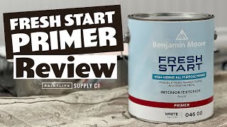 Fresh Start Primer Review Benjamin Moore Paint Reviewed [upl. by Annayehc199]