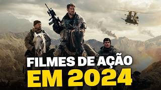 6 MELHORES FILMES DE AÇÃO PARA ASSISTIR EM 2024 [upl. by Attelahs]