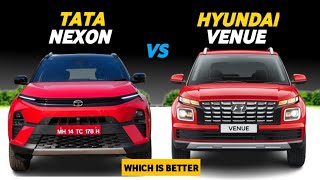 Tata Nexon Facelift Vs Hyundai Venue  Which is Better  Venue Vs New Nexon 2023 [upl. by Tlaw146]