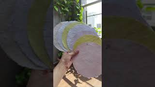 How to make handmade paper at home out of waste papers [upl. by Ennirok359]