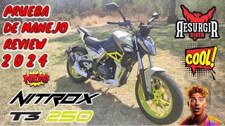 NITROX 250CC T3 2024 VENTO  Review Prueba de manejo [upl. by Orin]