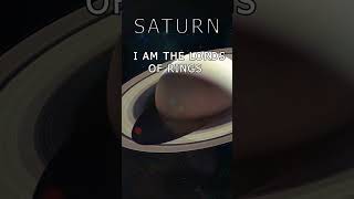 Super Saturn Lords Of The Rings shorts space universe [upl. by Dnomad]