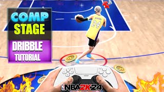 NBA 2K24 Current Gen Comp Dribble tutorial😈  Beginner amp Advanced Moves [upl. by Latreese]