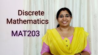 Discrete Mathematics MAT203  KTU  S3 CSE [upl. by Rehnberg]