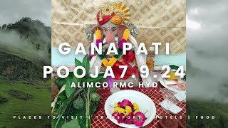 Ganpati Pooja ALIMCO RMC HYD 7924 [upl. by Aztilem442]