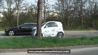 New Smart Fortwo C453  Barely Disguised Prototype [upl. by Let809]