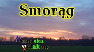 Nazwisko Smorąg [upl. by Gerk]