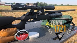 FX Crown 25 cal Plinking At 207 yards [upl. by Aduh]