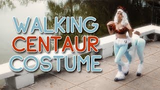 See it in ACTION Walking Fantasia Centaurette Costume [upl. by Notsag452]