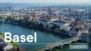 Basel Switzerland 2020  EPIC Drone in 4K [upl. by Grounds972]