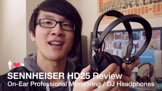 Sennheiser HD25 Headphone Review amp Comparisons 25 Year Classic [upl. by Adnarb235]