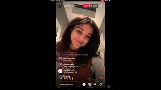 Malu trevejo Ig live [upl. by Eseilenna]