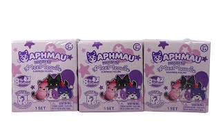 Aphmau Mystery MeeMeows Surprise Figure Litter 5 Aphmau and Friends Blind Box Unboxing Review [upl. by Elrem]