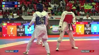 110 Quarter final W 49kg SOM ABDIWAHID M MLI SIBY A PGM  African Qualification Tournament [upl. by Nigrom]