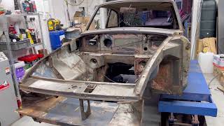 MGB GT BARE METAL RESTORATION  PT1 [upl. by Maryjo]