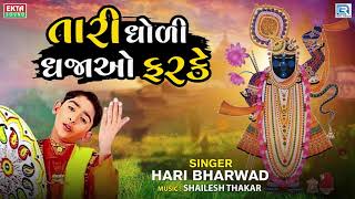 Hari Bharwad Superhit Bhajan  Tari Dhodi Dhajao Farke  તારી ધોળી ધજાઓ ફરકે  Gujarati Bhakti Song [upl. by Athalla993]