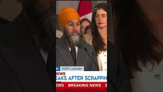 NDP Leader Jagmeet Singh Prime Minister Justin Trudeau “has let Canadians downquot [upl. by Arannahs]