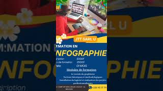 Formation professionnelle en infographie  sérigraphie  Marketing digital  Antennes paraboliques [upl. by Rist]