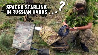 Is Russia Using SpaceX Starlink Internet [upl. by Idnak573]