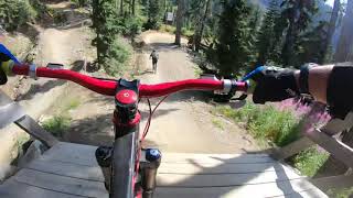 TONYS LAST MTB RIDE  PARALYZED AFTER CRASH  FREIGHT TRAIN WHISTLER [upl. by Harl]