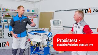 Praxistest  Durchlaufmischer DMS 25 Pro [upl. by Rothwell]