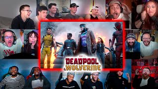 The Void Fight Scene Reaction Mashup  Deapool amp Wolverine Reaction Mashup [upl. by Viki843]