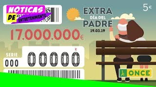 Sorteo ONCE Día del Padre 2019 cupón ganador y resultados [upl. by Yelha]