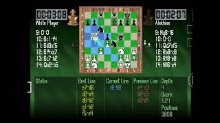 Chessmaster II USA  PS1 Alekhine vs White Player [upl. by Eniak517]