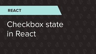 React Ep 39 Checkbox state in React [upl. by Gnanmos]