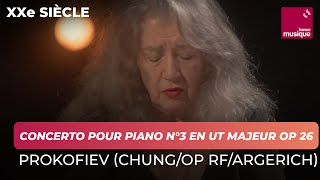 Prokofiev  Concerto pour piano n°3 en ut Majeur op 26 Chung  OP de RF  Argerich [upl. by Luelle]