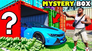 Franklin Opening Mystery Containers On Cargo Ship In GTA 5  SHINCHAN and CHOP [upl. by Naletak313]