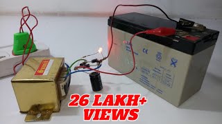 How to Make 12 Volt Battery Charger EASYWAY [upl. by Regazzi211]