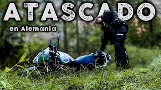 ESTOY ATRAPADO en un bosque en ALEMANIA  Cruzando Europa en moto Parte 7 [upl. by Emrich]