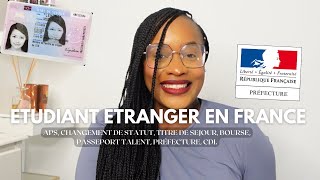 ETUDIANT ETRANGER EN FRANCE  CE QUE VOUS DEVEZ ABSOLUMENT SAVOIR [upl. by Malas]