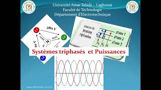 Système triphasé et puissance التيار ثلاثي الطور والطاقة الكهربائية [upl. by Sutton817]