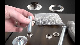 Install a Grommet eyelet 🛠 How to Use a Grommet Maker  BB Renos e010 Grommit [upl. by Hofmann]