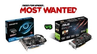 Need for Speed Most Wanted 2012  Radeon HD 7850 vs GeForce GTX 660 [upl. by Gabbert]