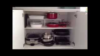 How to store Pots Pans amp Platters [upl. by Aelgna]