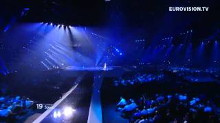 Pastora Soler  Quédate Conmigo Stay with me  Spain  Live  Grand Final  2012 Eurovision [upl. by Eneres695]